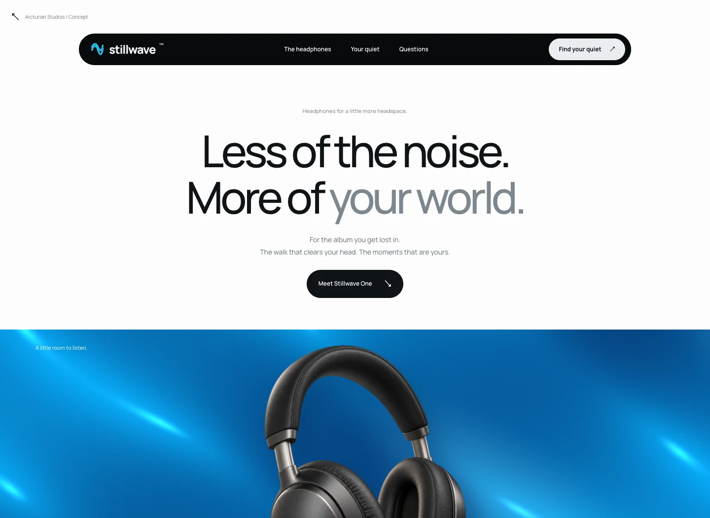 Website van Stillwave